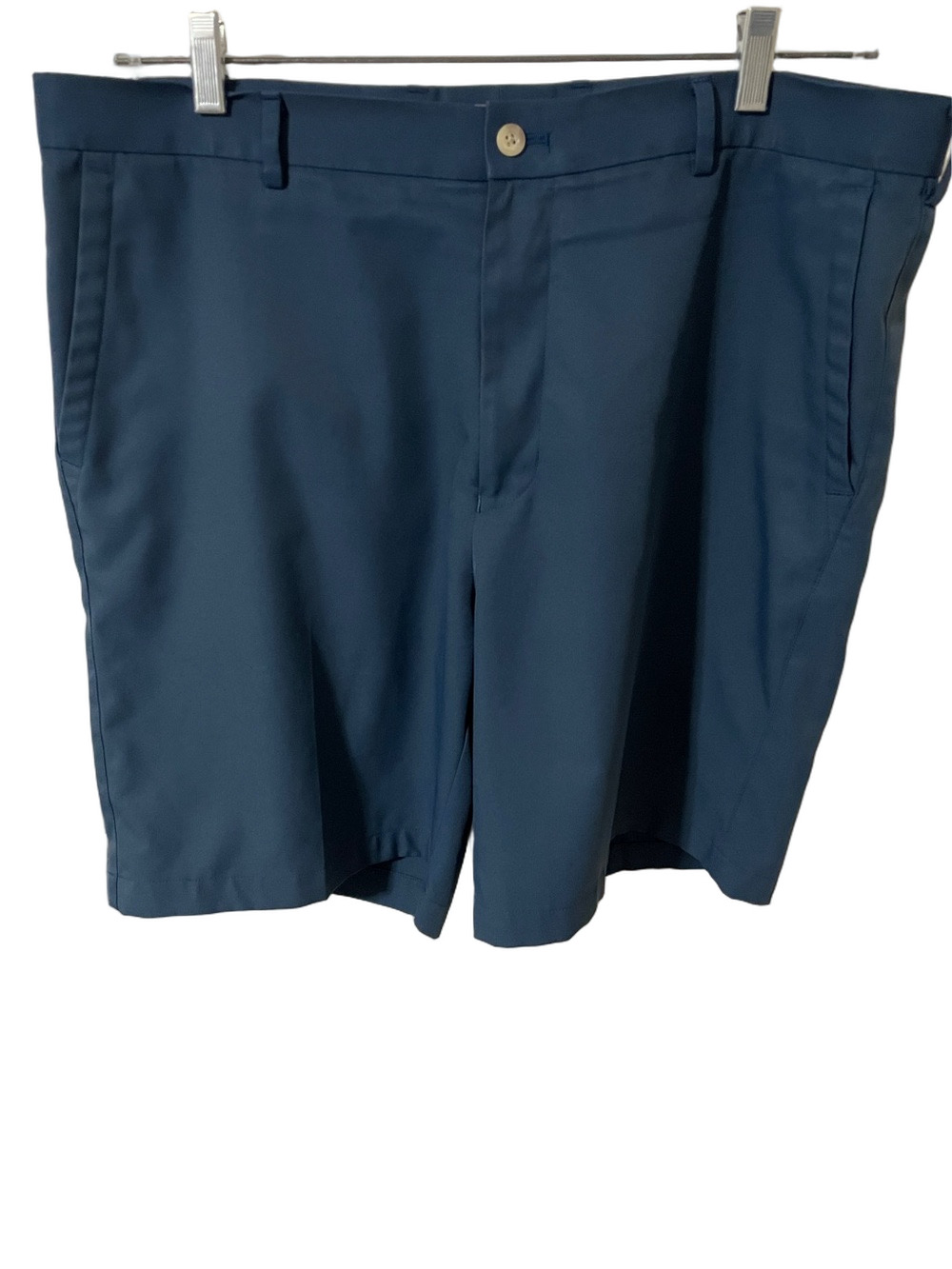 Peter Millar Classic Fit Crown Wicking Shorts in Blue Size 38